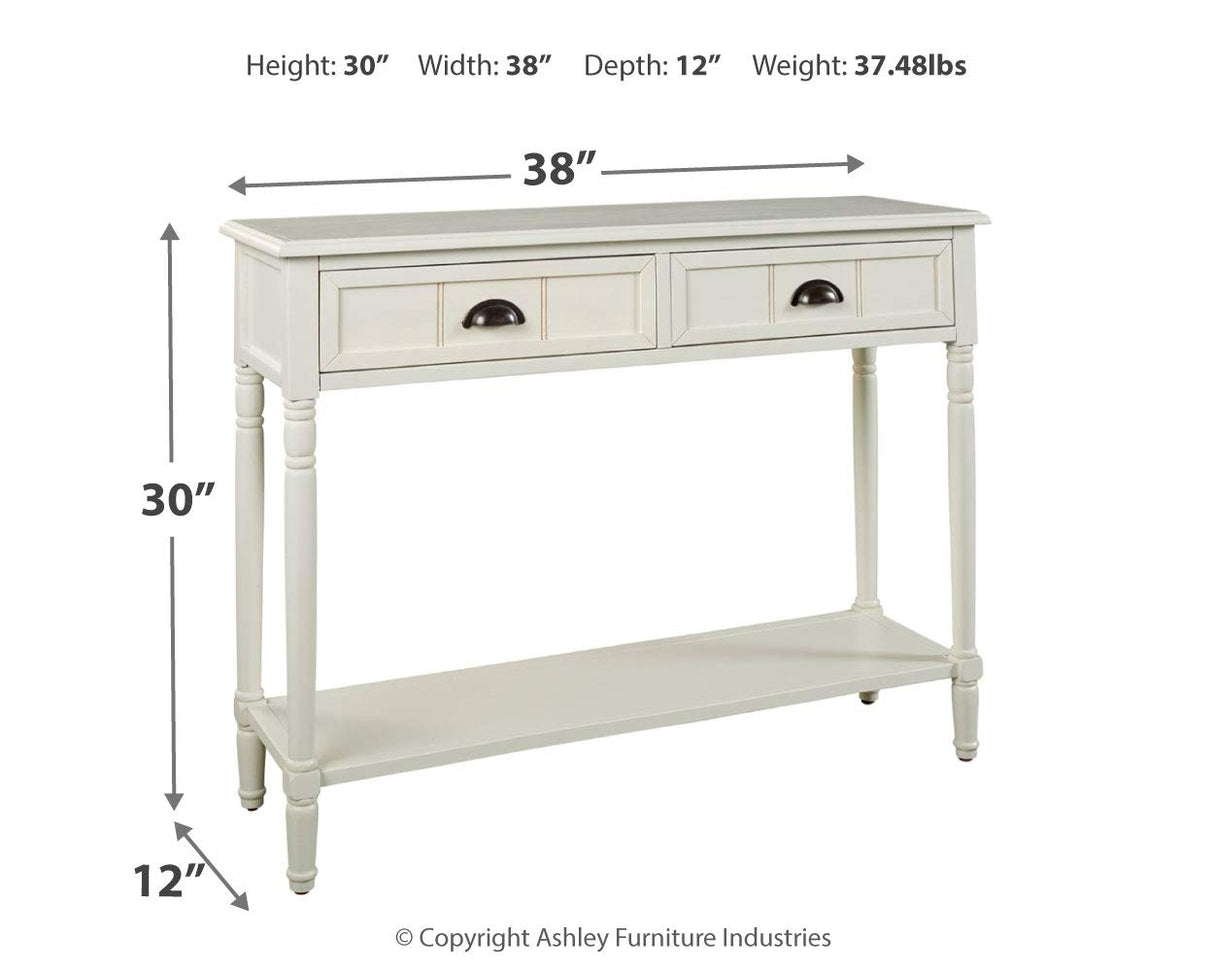 Goverton Vintage Casual 2 Drawer Console Sofa