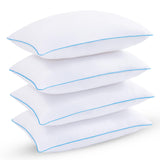 Bed Pillows for Sleeping 4 Pack - Luxury Hotel Quality Pillows King Size Set of 4 - Cooling