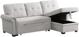 Convertible Sleeper Sofa with Pull Out Bed, 3-Seat Sofa Bed Sleeper Couch