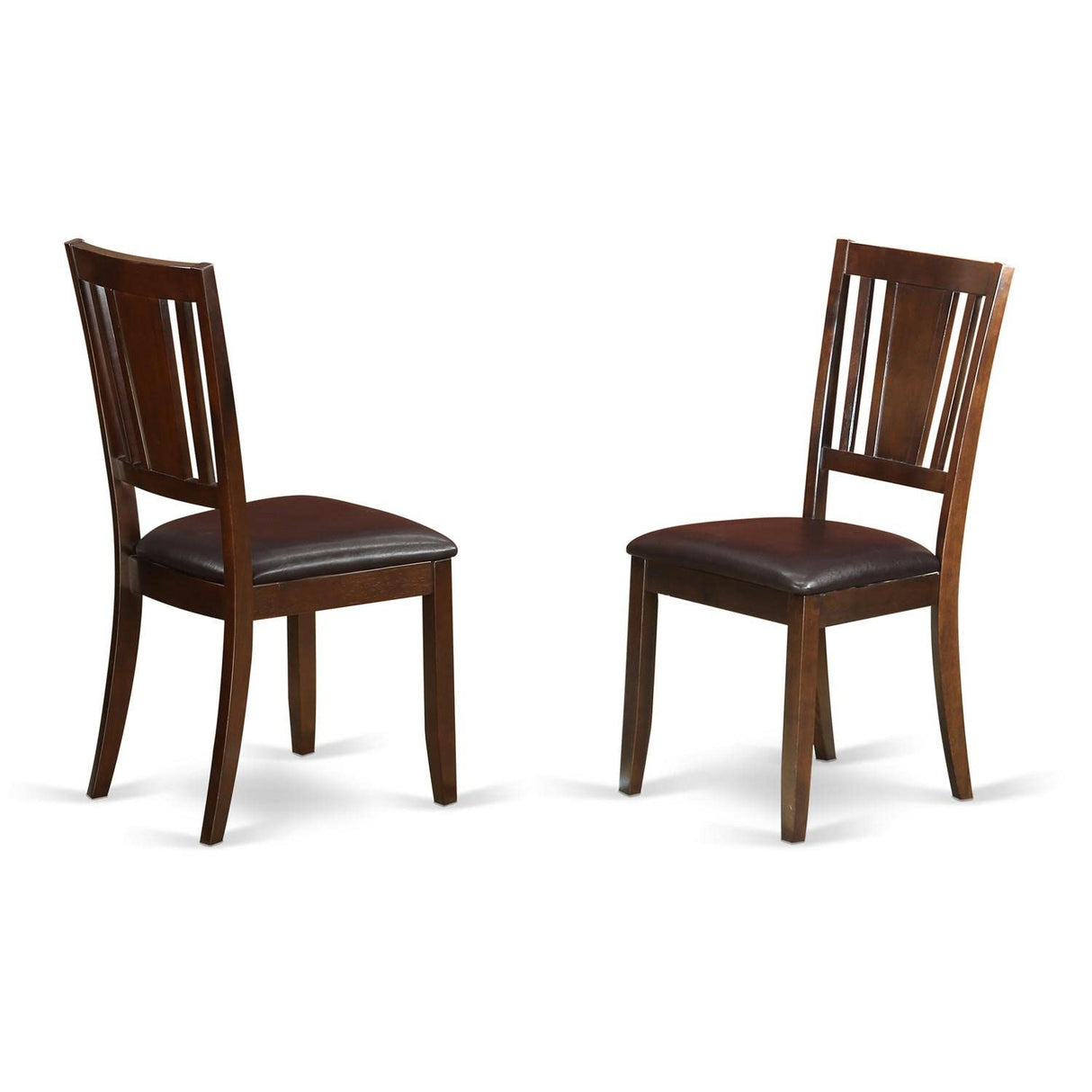 PSDU5-MAH-LC 5 Piece Dining Set Includes a Rectangle Dining Room Table with Butterfly