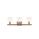 516-3W-SG-G121-6 Three Light Bath Vanity from Ballston Collection