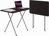 Folding TV Tray Table, 2.6-Foot TV Dinner Folding Table for Small Space Eating