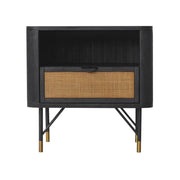Saratoga Nightstand in Black Acacia