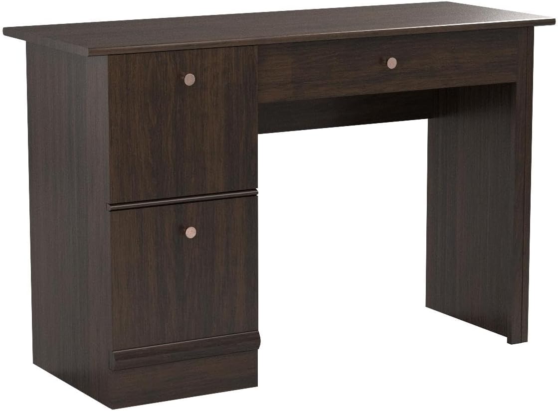 Computer Desk, Cinnamon Cherry Finish