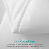 100% Cotton Cover Down Alternative Comforter King Size- Cloud Bed Comforter