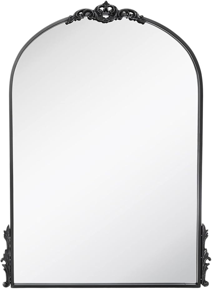 Bordeaux Arch Ornate Mirror (Gold, Small)