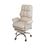 Office Chair Office Chair,120° Reclining Lunch Break Seat,PU Leather Computer Chairs