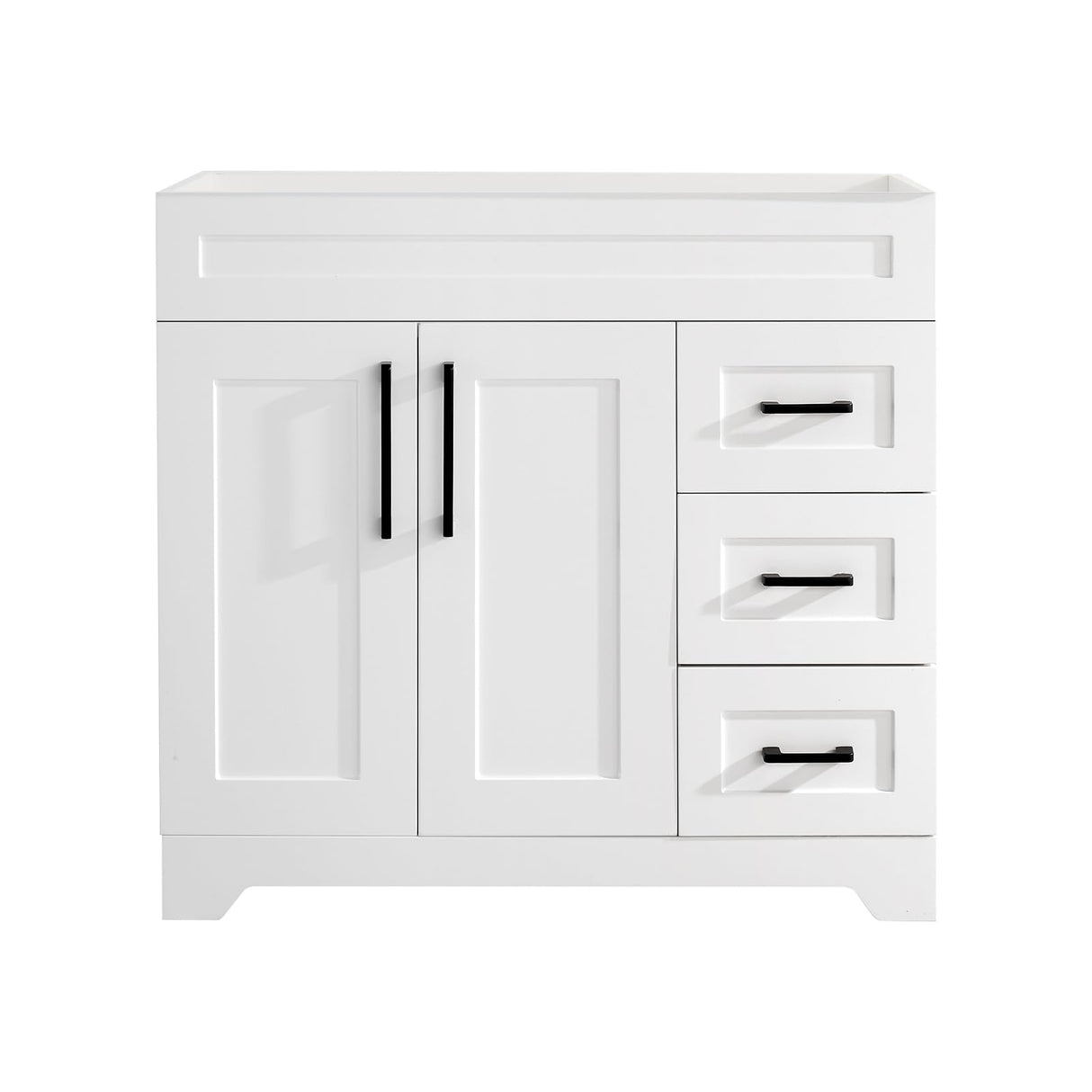 TONYRENA 36inch Bathroom Vanity Without Sink,Bathroom Storage Cabinet