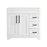 TONYRENA 36inch Bathroom Vanity Without Sink,Bathroom Storage Cabinet