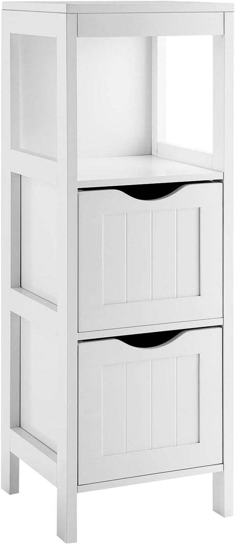 Bathroom Organizers and Storage Cabinet - Storage Organizer Rack Stand with 2 Removable Drawers,