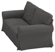 Polyester Flax Ektorp Loveseat Sofa Cover Replacement is Custom Made