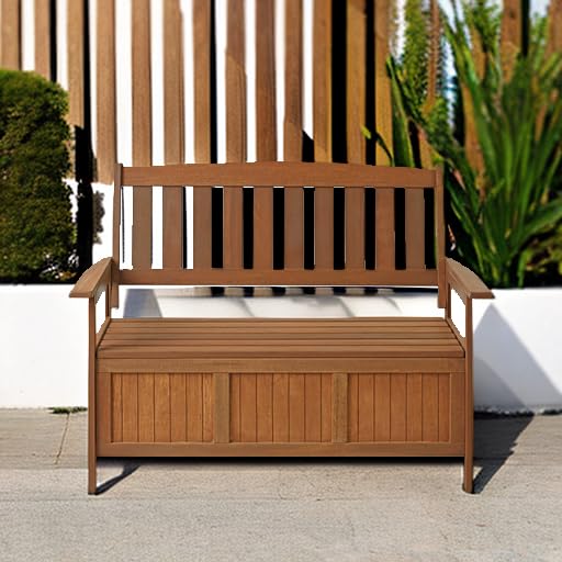Tioman Hardwood Patio Furniture Kent Bench Box
