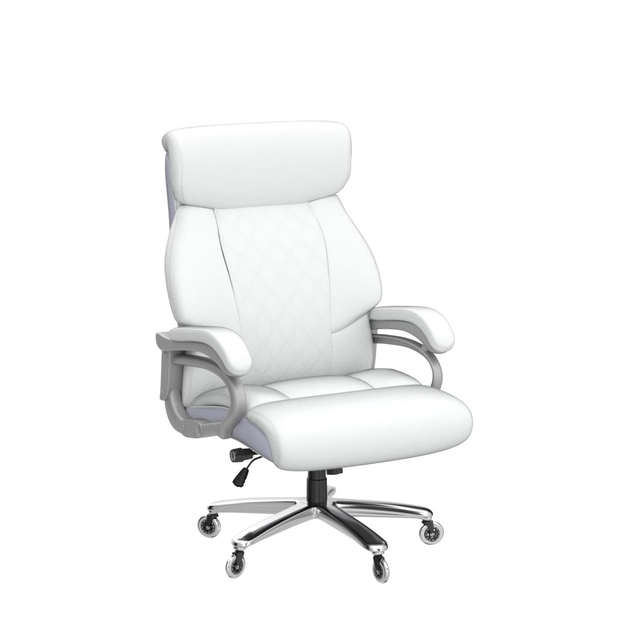 Big and Tall 500lbs Office Chair Wide Spring Seat, High Back Large Executive Chair