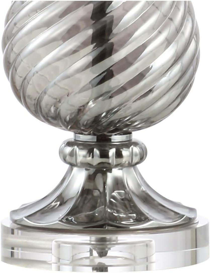 JYL2063A Murano 32" Swirled Crystal/Glass LED Table Lamp Classic Glam