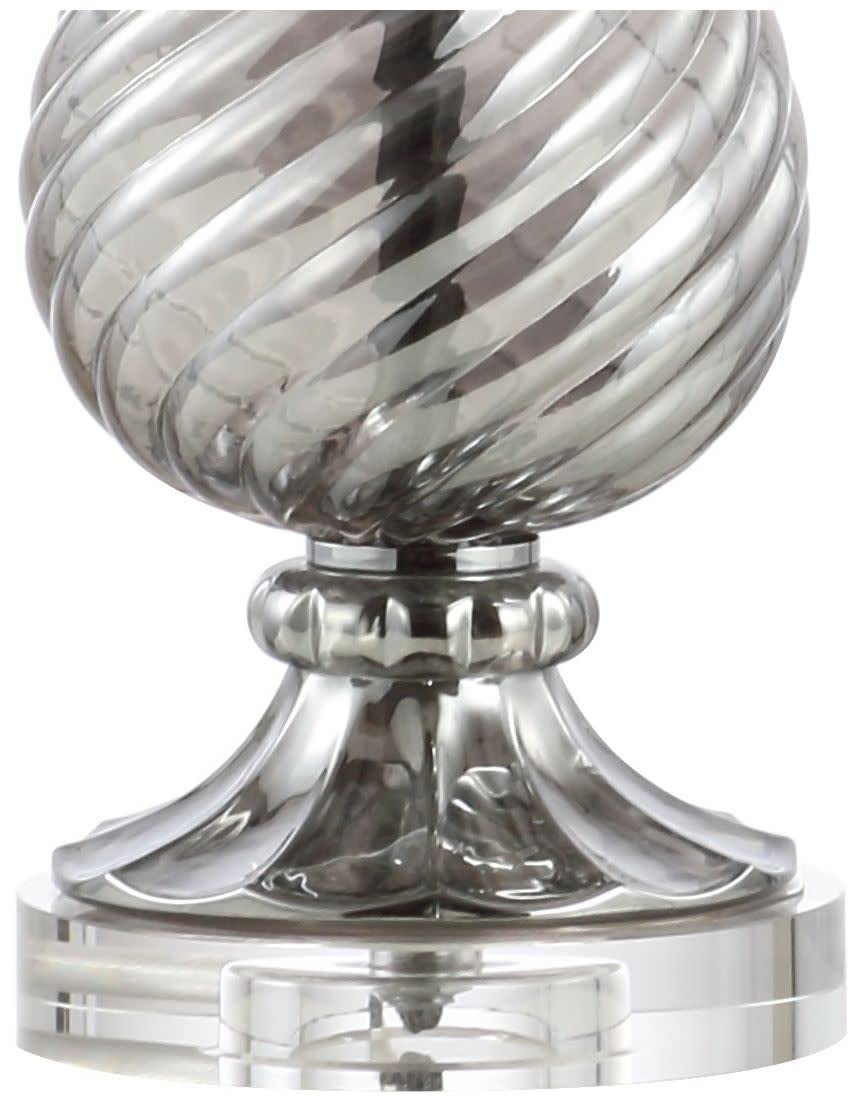 JYL2063A Murano 32" Swirled Crystal/Glass LED Table Lamp Classic Glam
