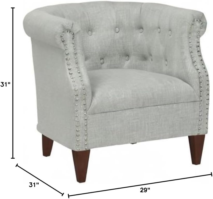 Brown Armchair, Seamist