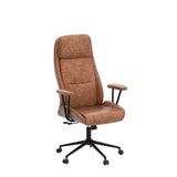 Executive Chair Mid Century Office Modern Chair,55° Reclining High Back Desk Chair