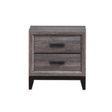 FOIL Grey-NS Kate Nightstand