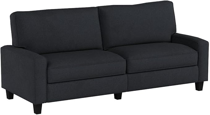 Palisades 78" Track Arm Sofa, Easy Care Polyester, Soft Pillow Back, Pocket Coil Seat Cushions, Removable Covers