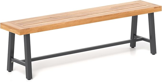 Outdoor Bench, 3-Person Patio Bench