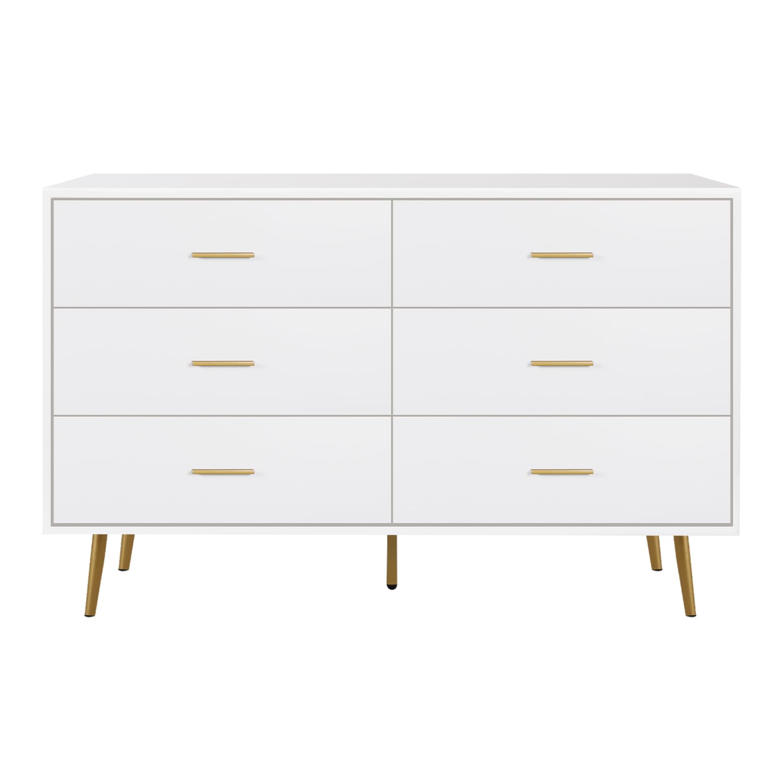 Wood Dresser for Bedroom,Wood Mid Century Modern Chests