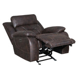 Saddle Brown with Memory Gel Foam, Power Features, and USB Port for Ultimate Comfort Recliner Chair