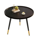 Black Coffee Table Round Small Coffee Tables Unique Modern Center Table for Living