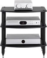 Vulcan Three Shelf Audio Stereo Rack, Media Stand