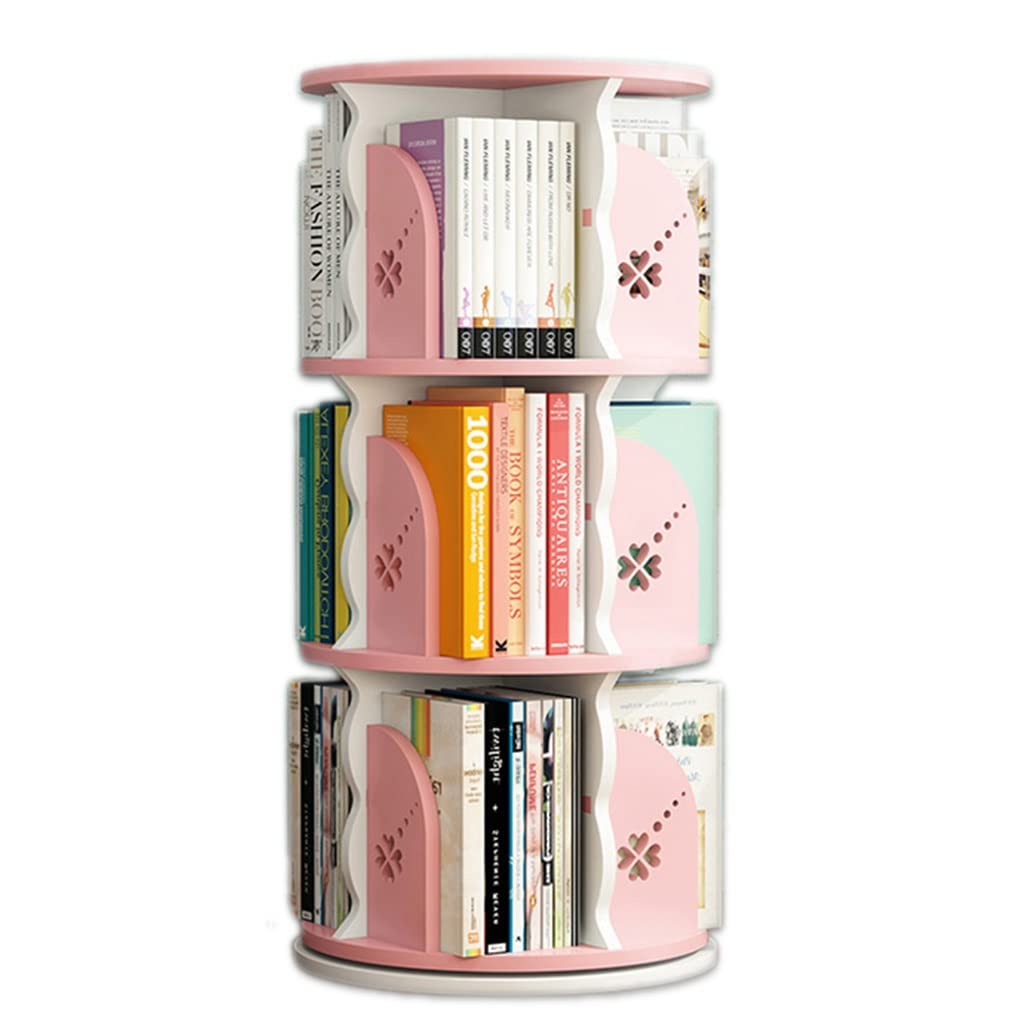 360° Rotating Bookshelf, Picture Book Shelf, Stimulate Reading Interest, Height Adjustable