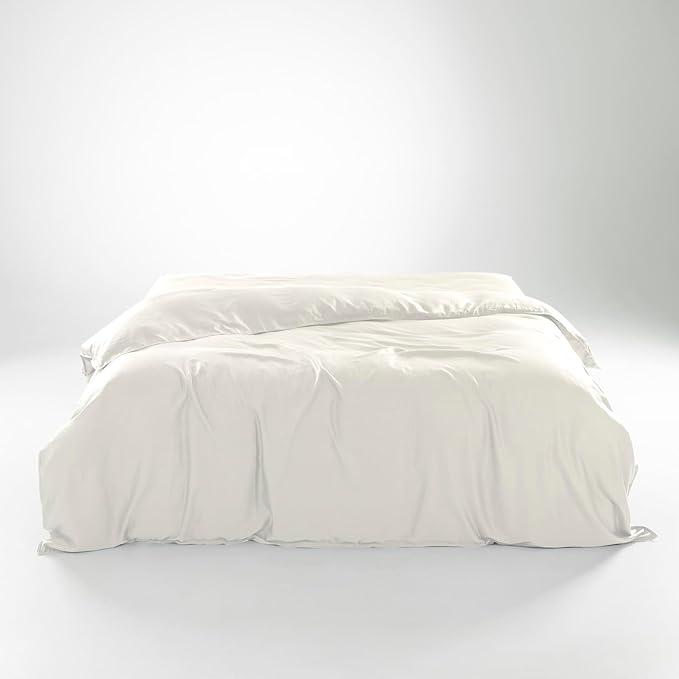 Eucalyptus Cooling Duvet Cover King Size, Certified Tencel Lyocell Fiber from Austria