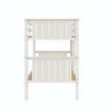 Bailen Convertible Solid Wood Bunk Bed, Stackable and Detachable Bed Frames