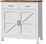 Coffee Bar Cabinet，Sideboard， Comes with Two Drawers and Two Doors