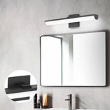 Modern LED Bathroom Vanity Light 18W 24" Dimmable IP44 Black Vanity Lights