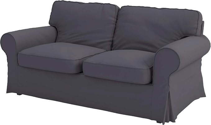 The Sofa Cover Replacement is Custom Made for IKEA Ektorp Loveseat Sofa. Cover Only!