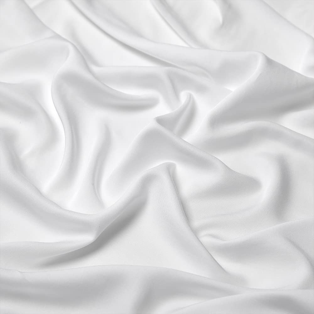 King Size Sheet Set,Rayon Derived from Bamboo, Deep Pocket Sheets Fits 18"-24" Thick