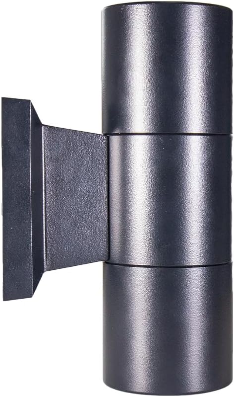 12V Cast Brass Up/Down Outdoor Sconce & Lanai Light (Black)