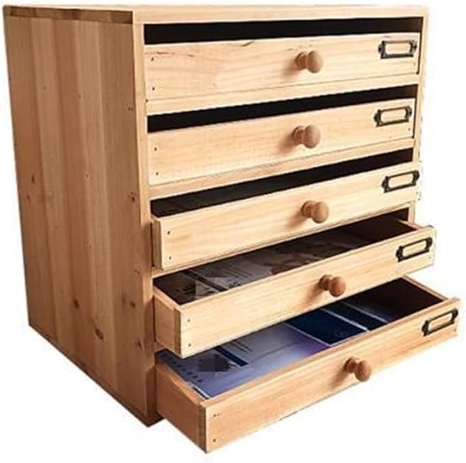 Vertical File Cabinet, A4 File Cabinet, Stationery Storage Cabinet, Multi-Layer Drawer Desk
