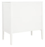 Home Collection Tegan White 3-Drawer Storage Living Room Bedroom