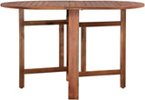 Patio Table 47.2"x27.6"x29.1" Solid Acacia Wood