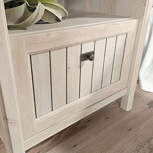 Costa Night Stand with Drawer in Chalked Chestnut