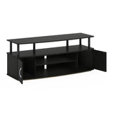 JAYA Large Entertainment Stand for TV Up to 55 Inch, Blackwood