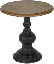 Wesley Accent Table, Dia.22" x 23"H, Natural
