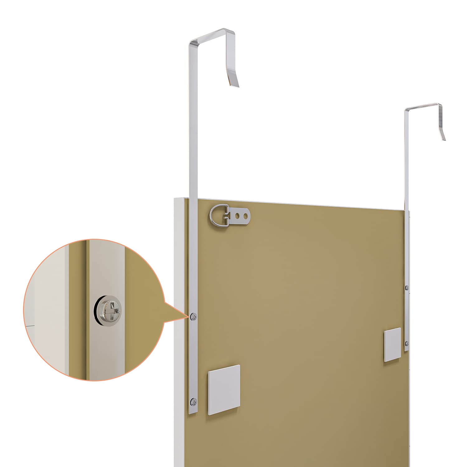 48" x 16" Over The Door Mirror Full Length Mirror Door Mirror Wall Mirror Hanging with