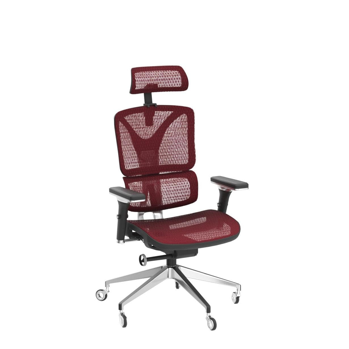 Ergonomic Office Chair Aluminum Alloy Big and Tall Mesh Computer Desk Chair