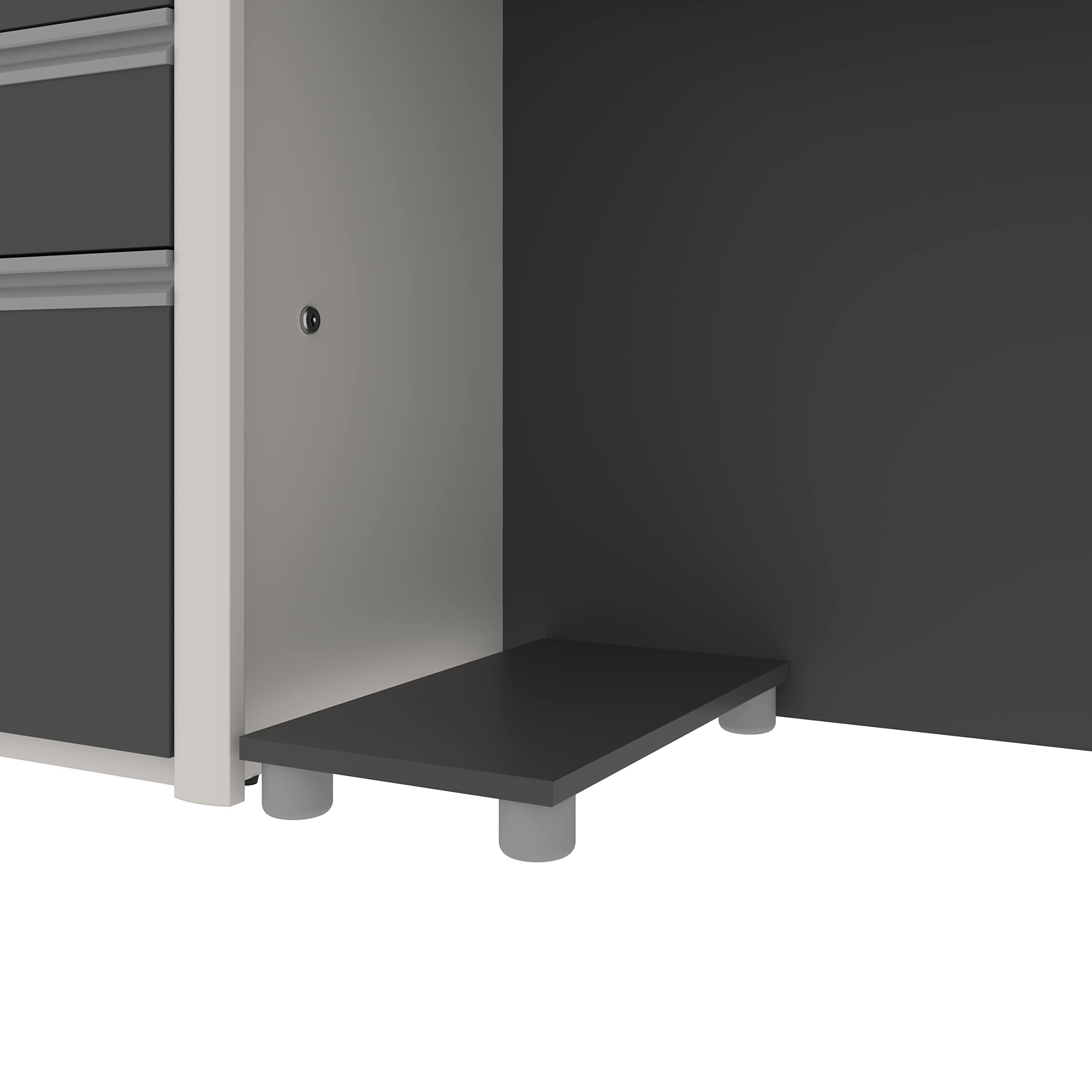 Connexion Executive Desk, 72W, Slate & Sandstone