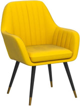 Tuchico Accent, one chair, Yellow Velvet