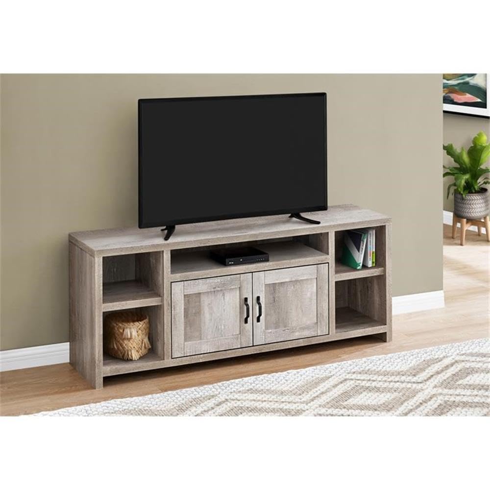 I 2742 Tv Stand, 60 Inch, Console, Media Entertainment Center, Storage Cabinet