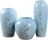 Dried Flower Vase Set Ceramic Ornaments Living Room Flower Arrangement Simple