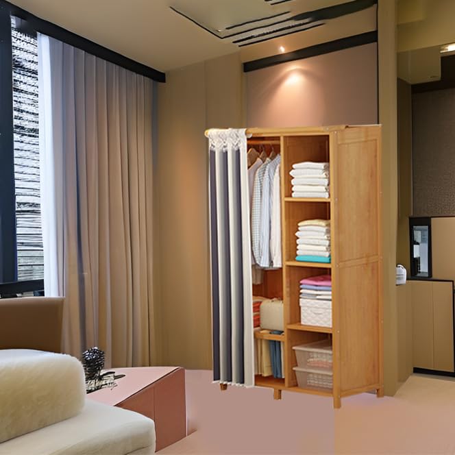 Easy to Install Wardrobe, Adjustable Height Storage of wardrobe Partition