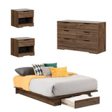 5 Drawers Dresser for Bedroom, 44 Inches Tall Modern Bedroom Dressers